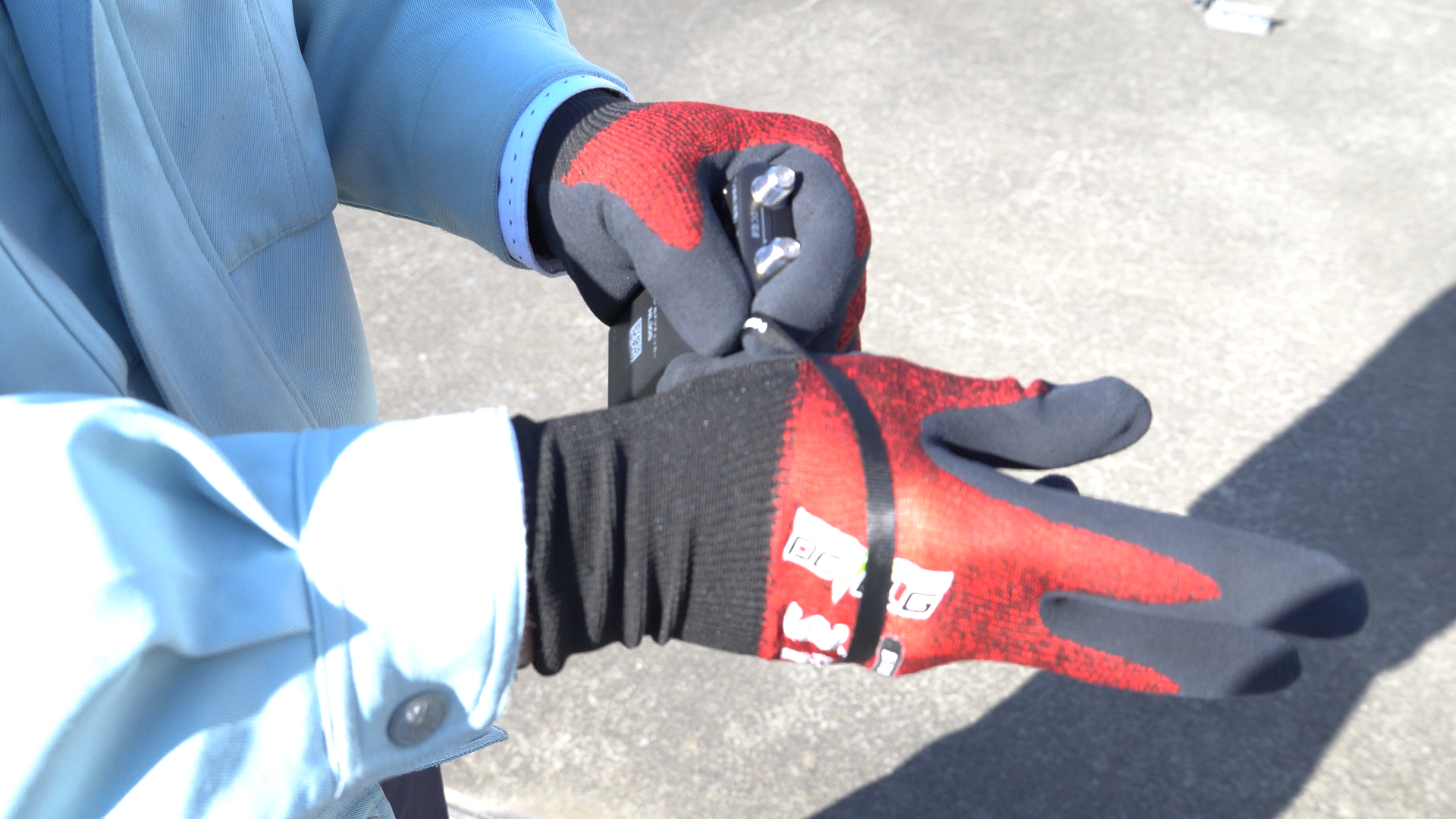 受信レベルの確認