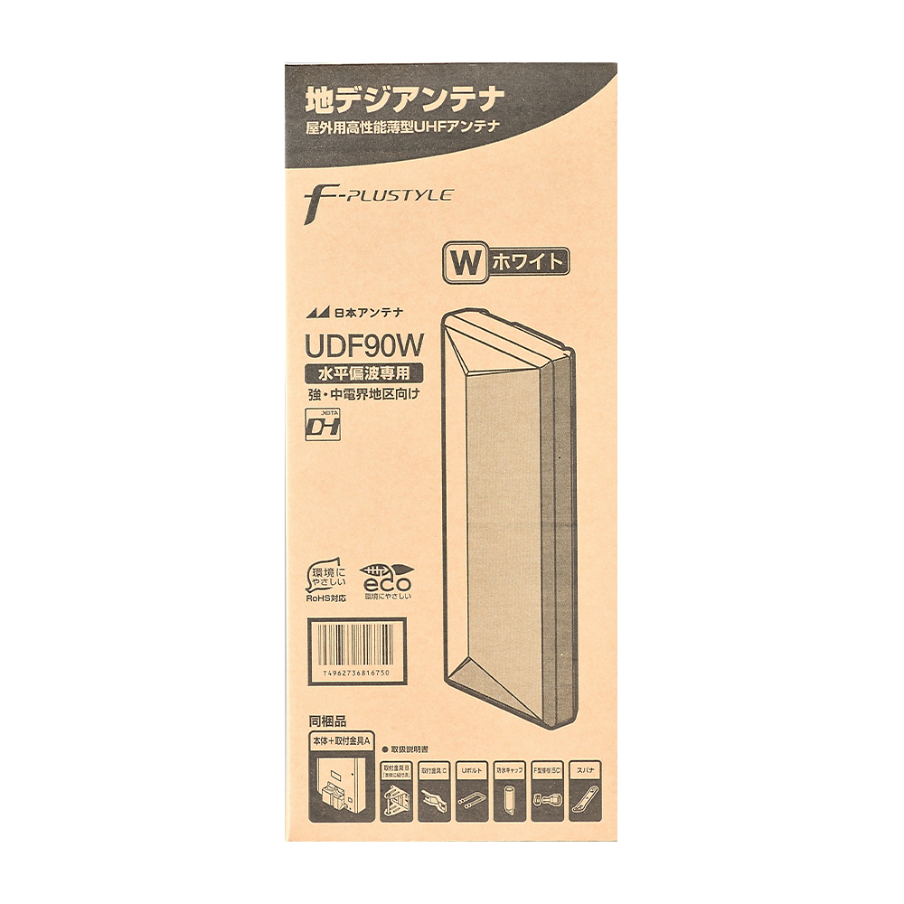 薄型UHFアンテナ(中･強電界地域向け)