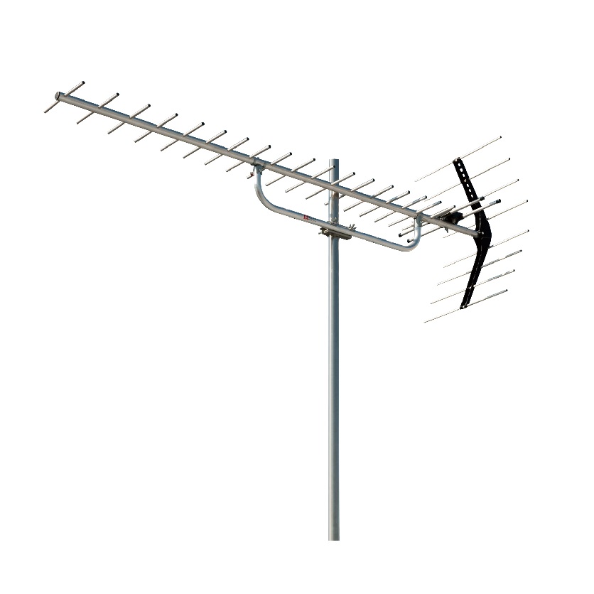 20素子UHFローチャンネルアンテナ 高前後比型