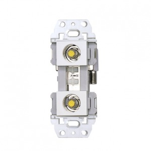 直列ユニット(上りカットスイッチ付2端子 テレビ端子)