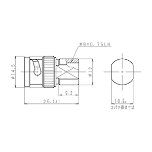 アタッチメントコネクター(BNCP型)